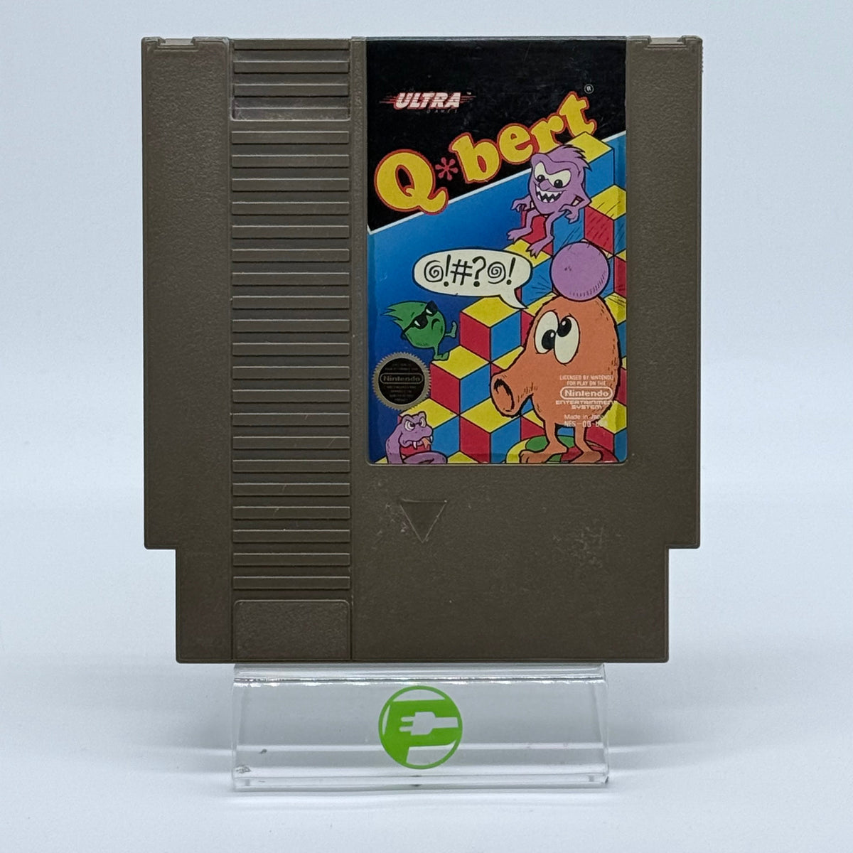 Q*bert (Nintendo NES, 1988) Cartridge Only