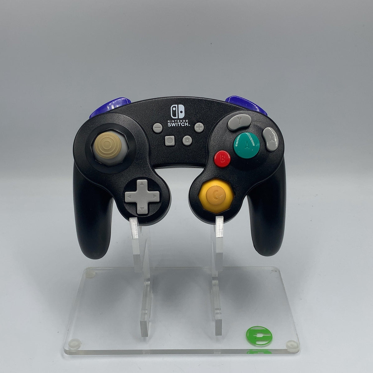 PowerA GameCube Style Wired Controller Black 1507843-01 Controller For GameCube