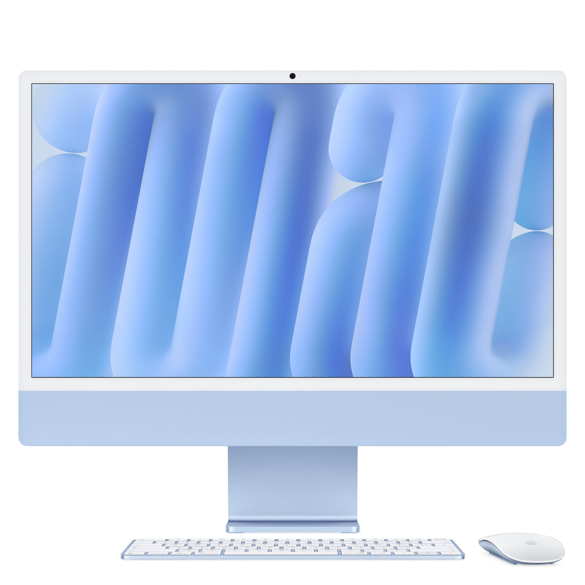 iMac - M6 12-core CPU 12-core GPU - 16GB Memory - 256GB Storage - Standard glass - Blue
