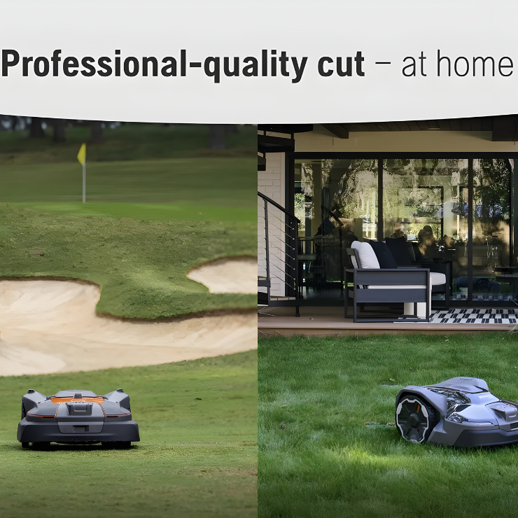 Husqvarna Automower 410 iQ Wire-Free Robotic Lawn Mower for Up to 0.5 Acre