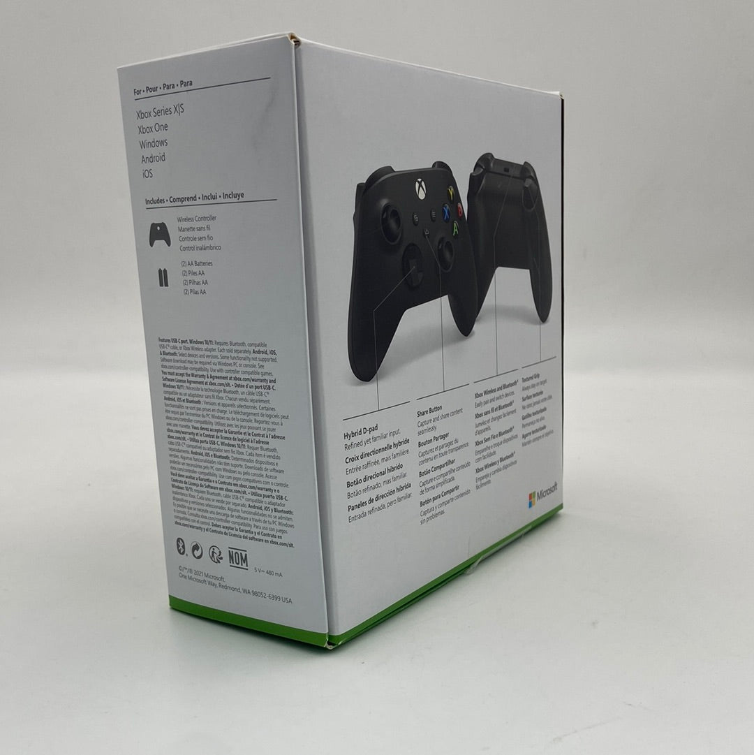 New Microsoft Xbox Series X|S Wireless Controller Carbon Black 1914