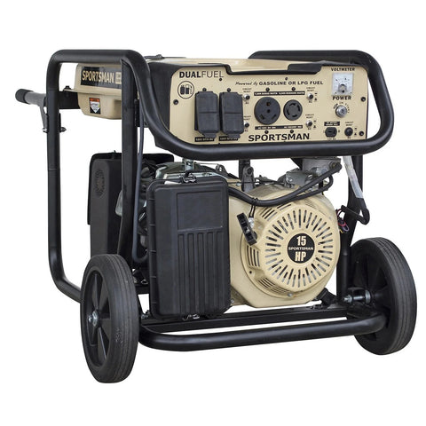 Sportsman 7500 Watt Dual Fuel Generators.