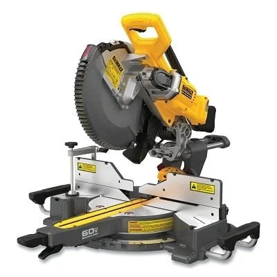 DeWalt DCS781B 60V 12″ Double Bevel Sliding Miter Saw