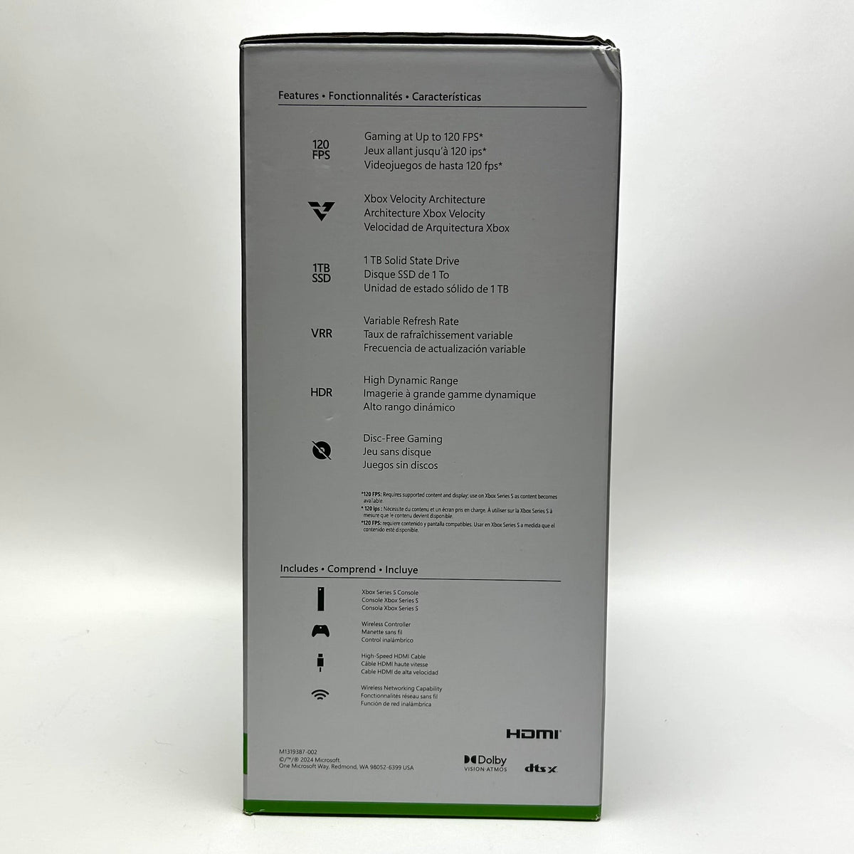 New Microsoft Xbox Series S 1TB Console Gaming System White 1883