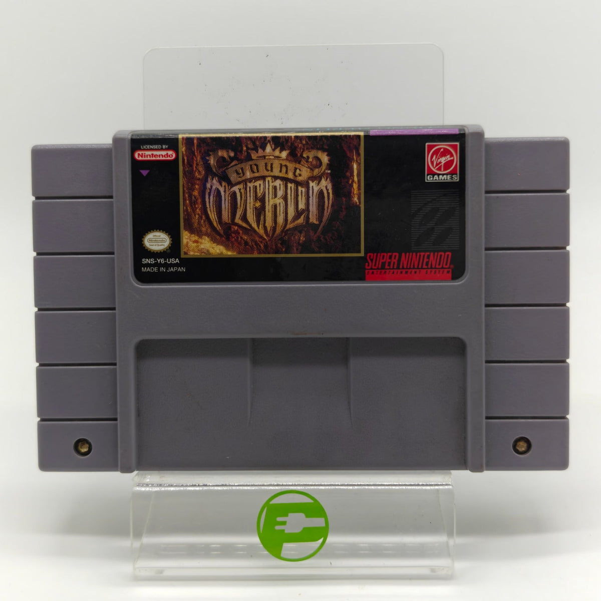 Young Merlin (Super Nintendo SNES, 1994) Cartridge Only