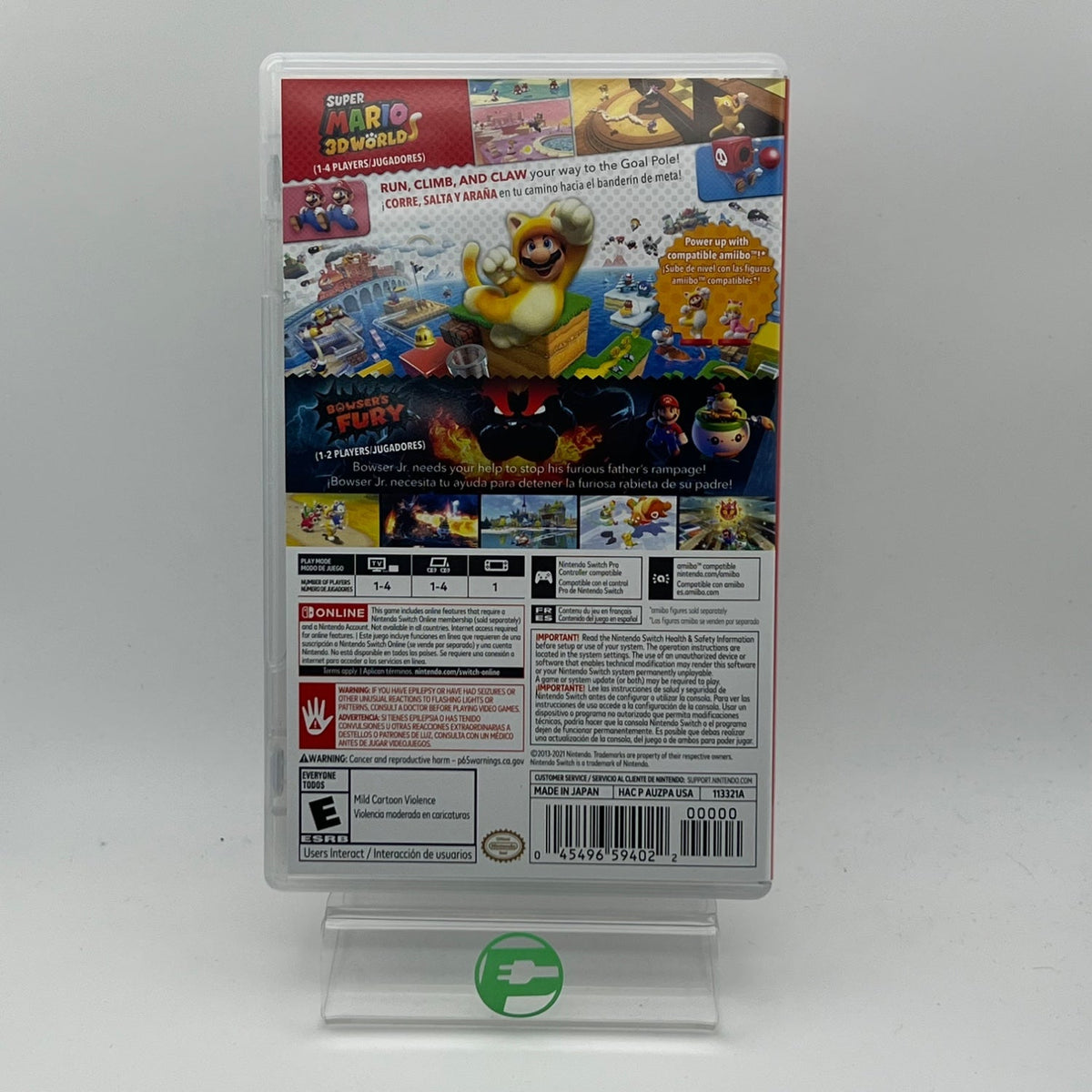 Super Mario 3D World + Bowser's Fury (Nintendo Switch, 2021)
