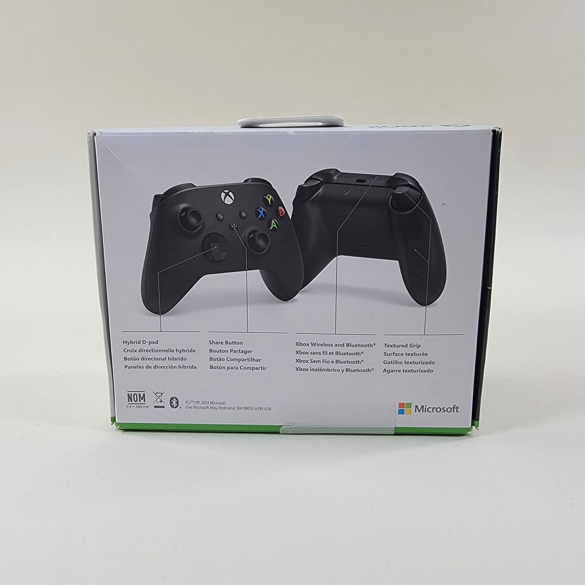New Microsoft Xbox Series X|S Wireless Controller Carbon Black 1914