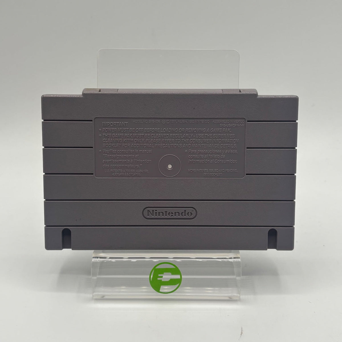 Jurassic Park (Super Nintendo SNES, 1993) Cartridge Only