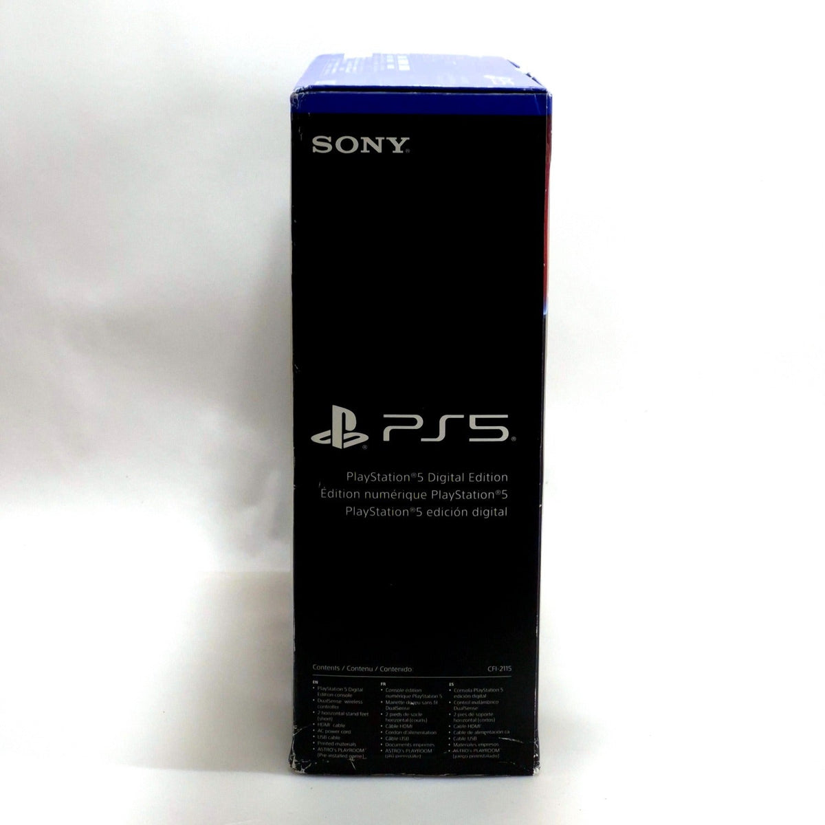 New Sony PlayStation 5 Slim Digital 825GB White Console Gaming System CFI-2115