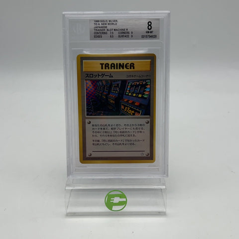Pokémon TCG To A New World Slot Machine R 0 Regular Japanese Beckett 8