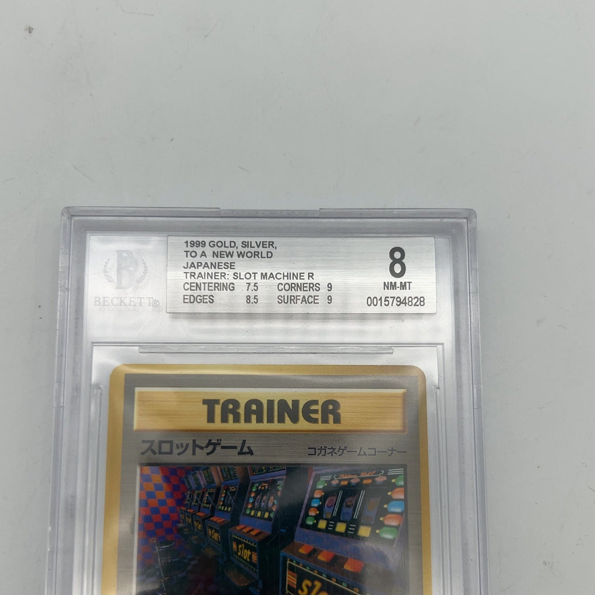Pokémon TCG To A New World Slot Machine R 0 Regular Japanese Beckett 8