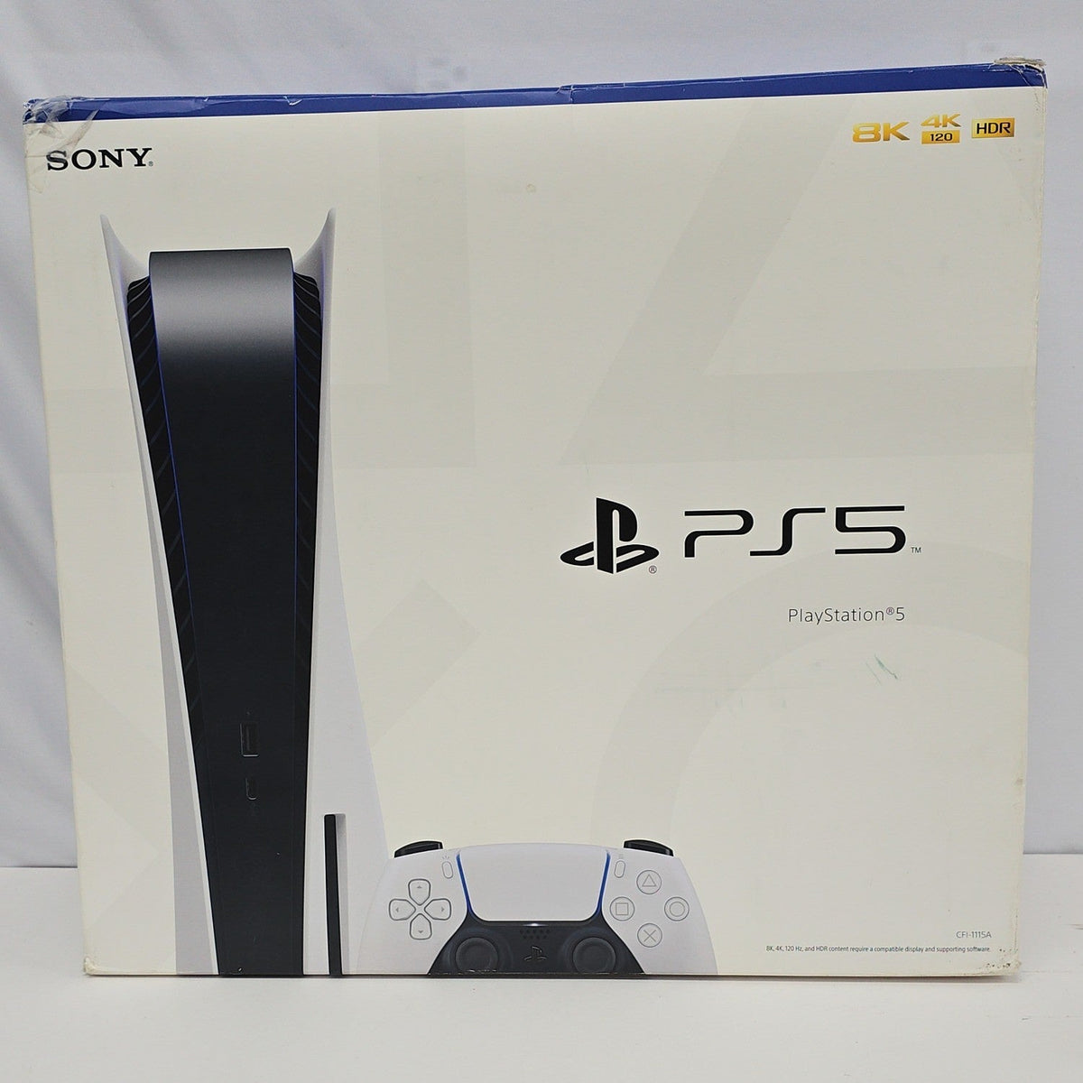 New Sony PlayStation 5 Disc PS5 825GB White Console Gaming System CFI-1115A