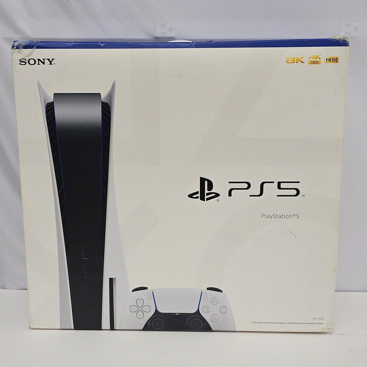 New Sony PlayStation 5 Disc PS5 825GB White Console Gaming System CFI-1115A