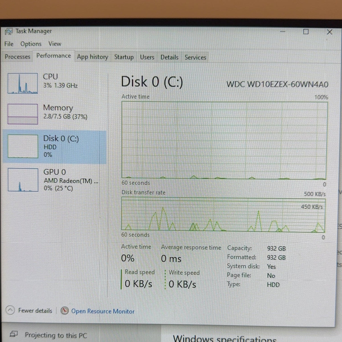HP All-In-One 24-F0046 A9-9425 3.10GHz 8GB RAM 512GB SSD Desktop Only