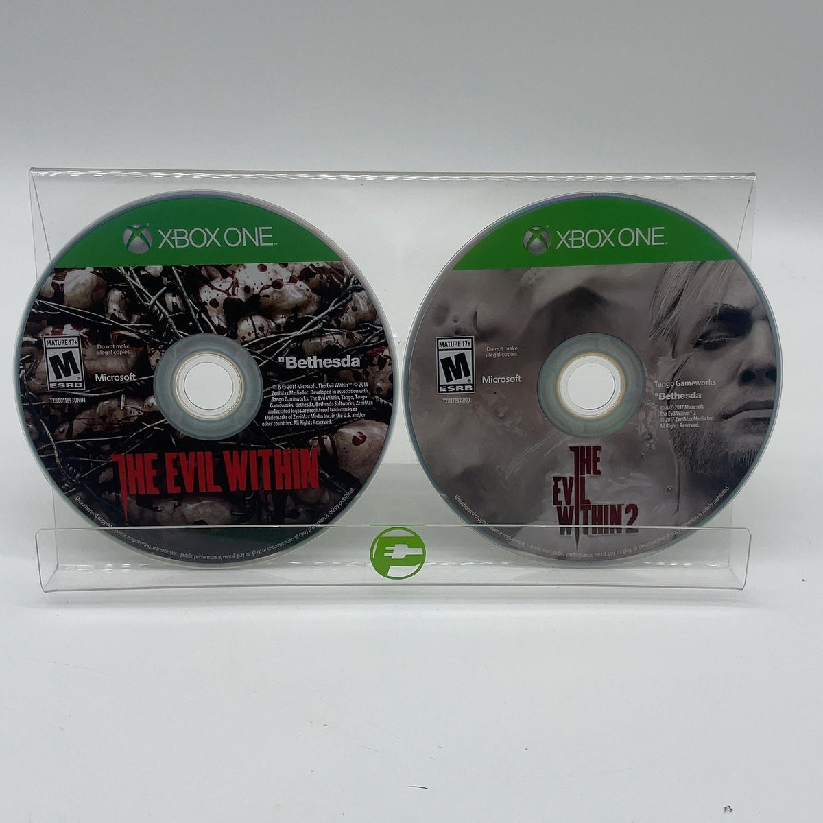 The Evil Within & The Evil Within 2 Microsoft Xbox One Games Complete