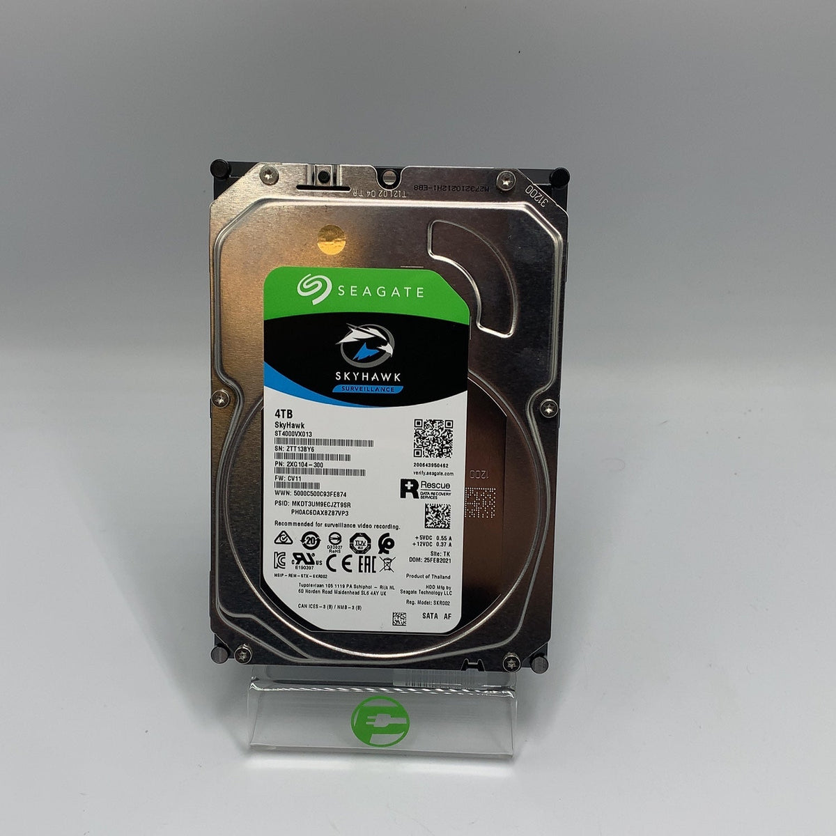 Seagate 3.5" Skyhawk Surveillance 4TB SATA III 6Gbps HDD SKR002