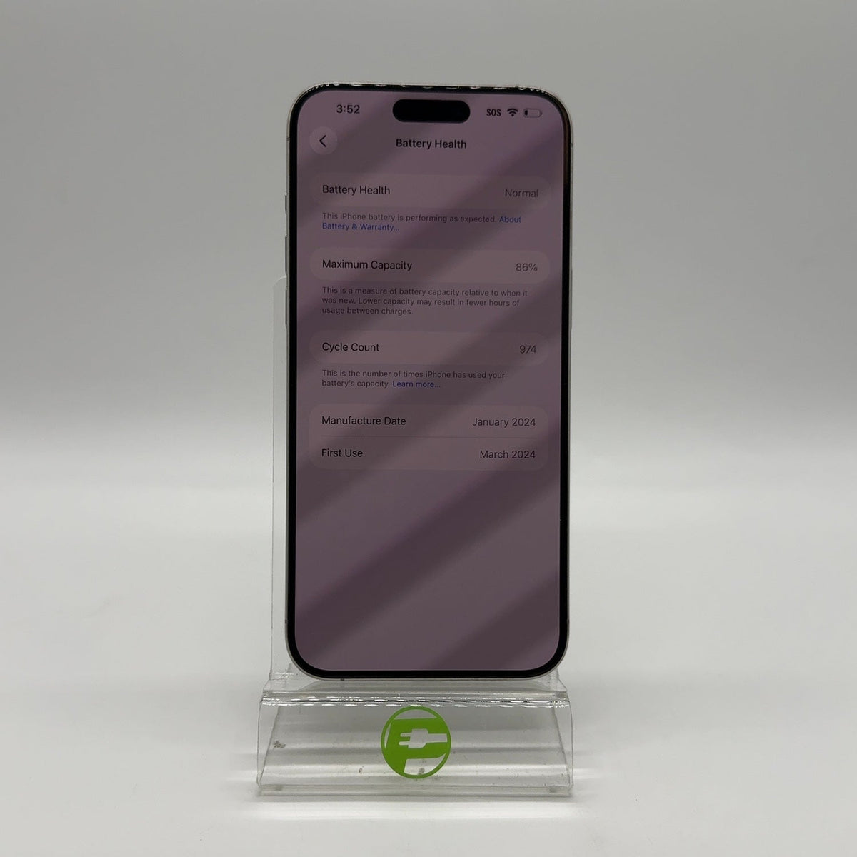 Factory Unlocked Apple iPhone 15 Pro Max 256GB Natural Titanium MU683LL/A