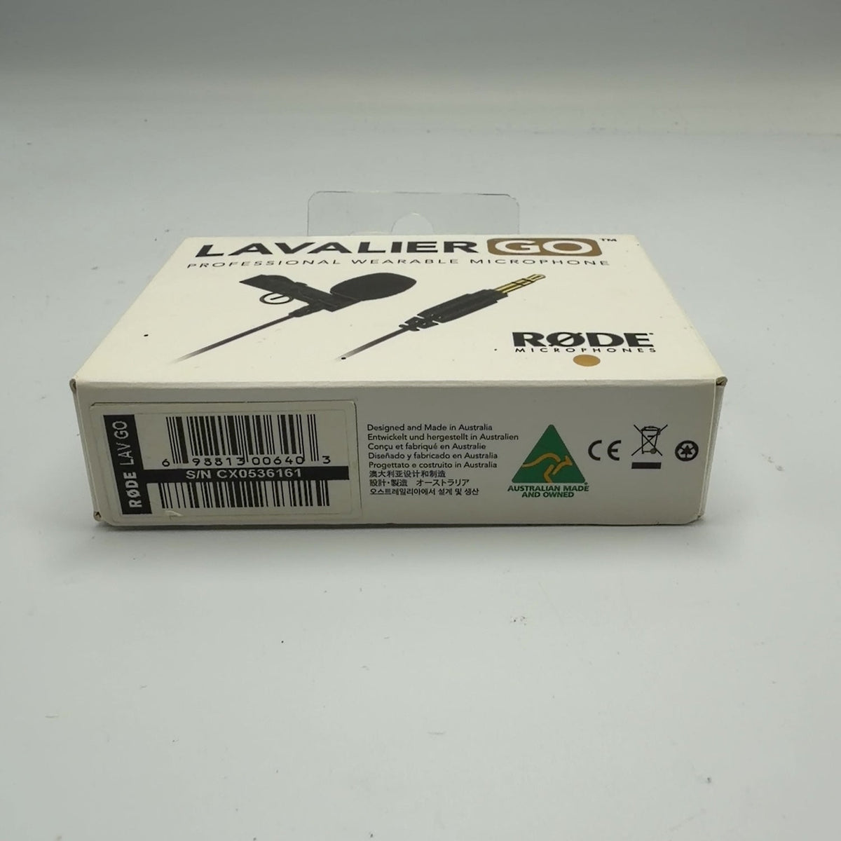 New Rode Lavalier Go 20Hz - 20kHz Professional Wearable Microphone LAVGO