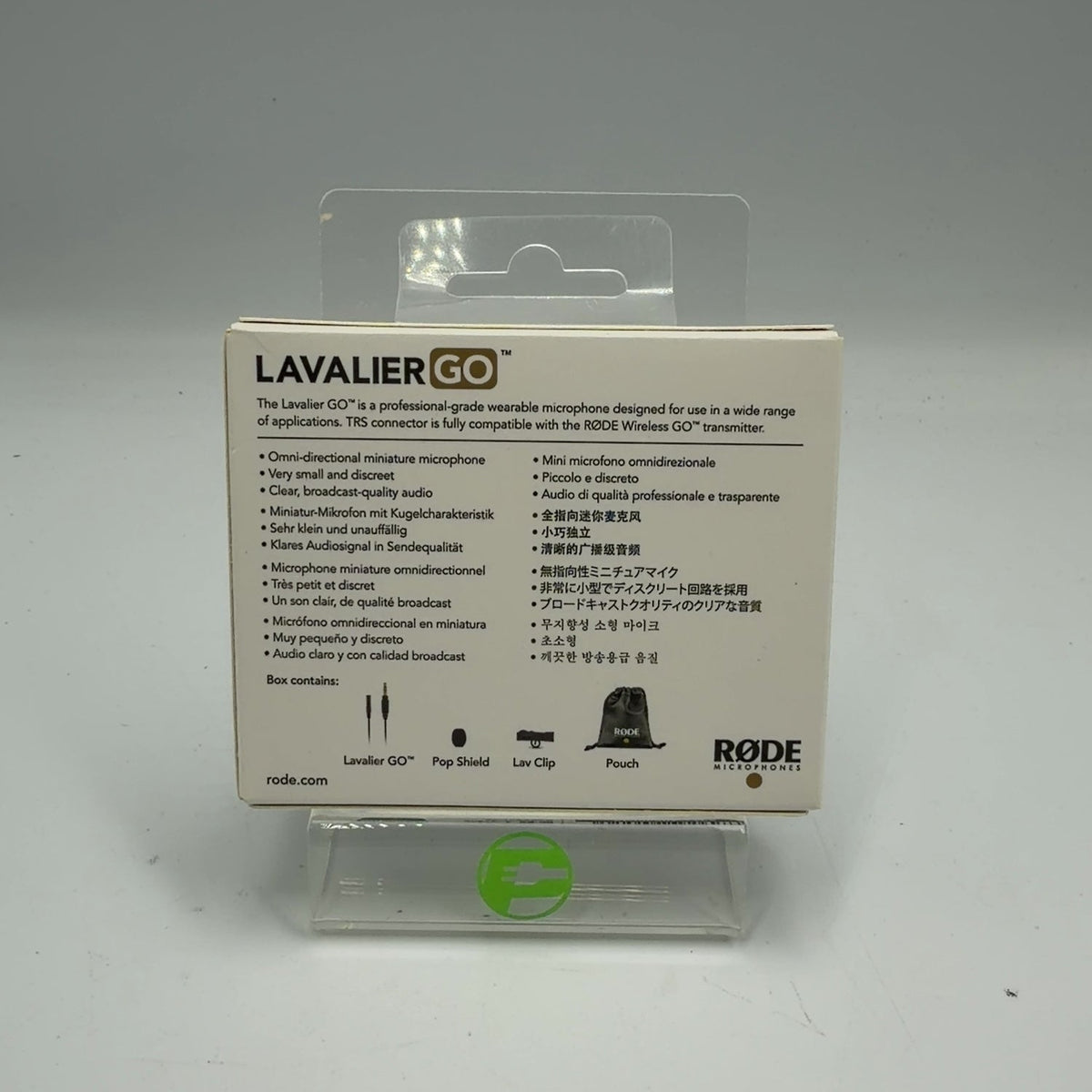 New Rode Lavalier Go 20Hz - 20kHz Professional Wearable Microphone LAVGO