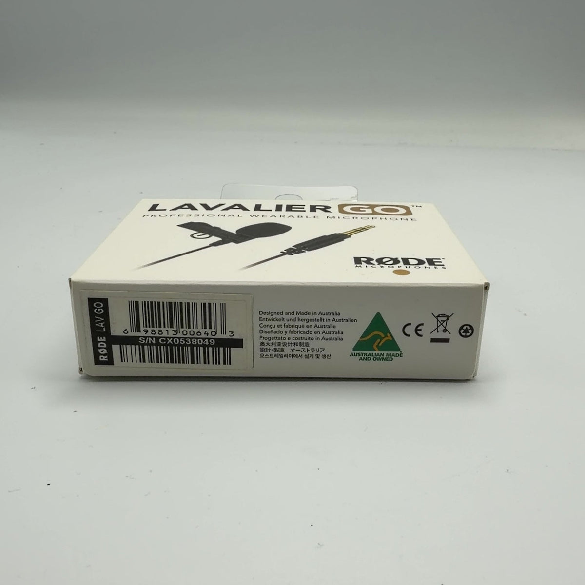 New Rode Lavalier Go 20Hz - 20kHz Professional Wearable Microphone LAVGO