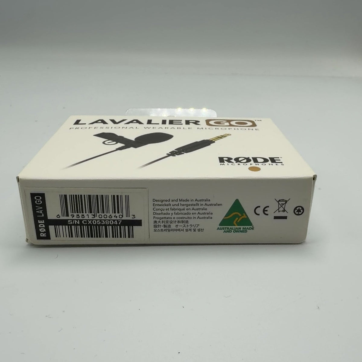 New Rode Lavalier Go 20Hz - 20kHz Professional Wearable Microphone LAVGO