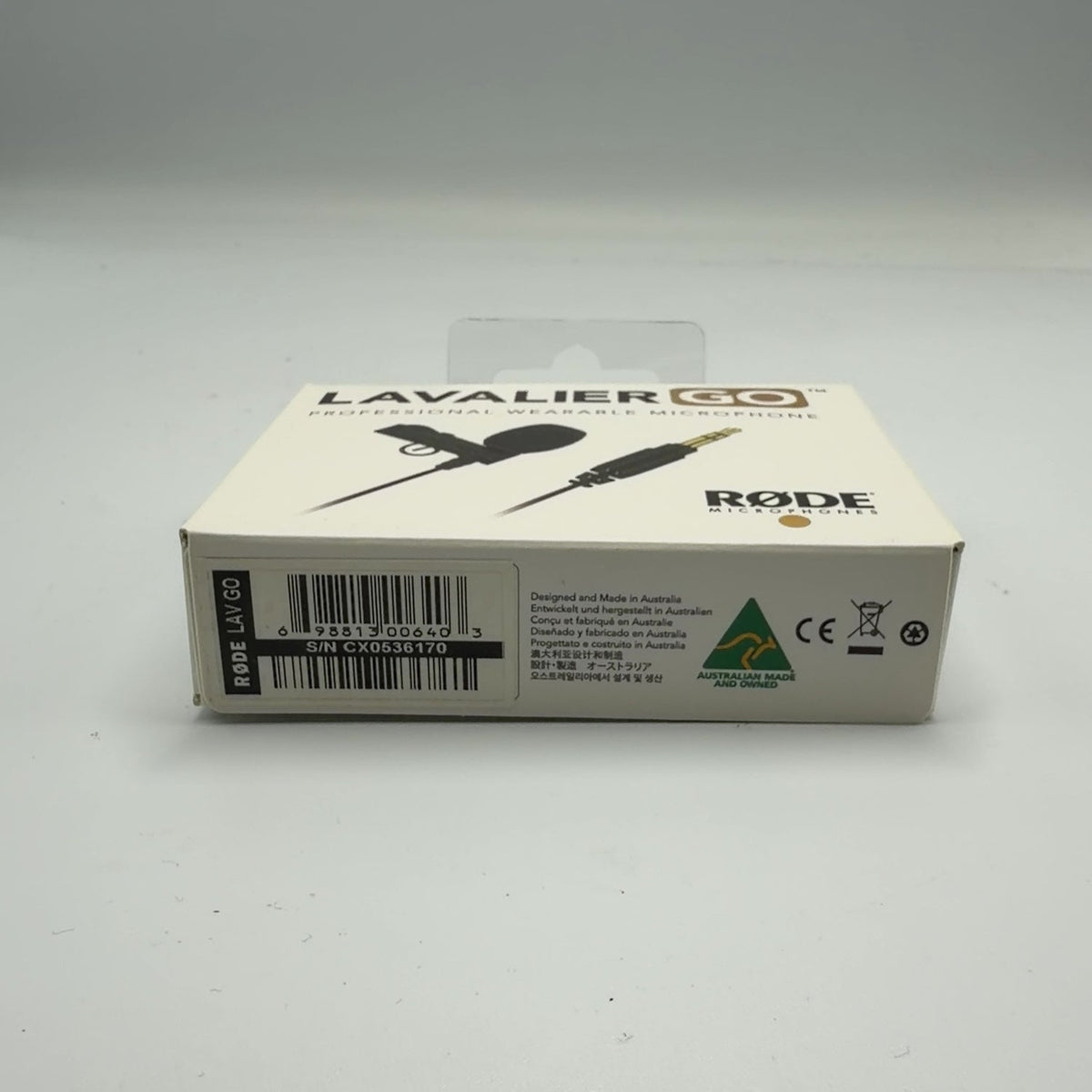 New Rode Lavalier Go 20Hz - 20kHz Professional Wearable Microphone LAVGO