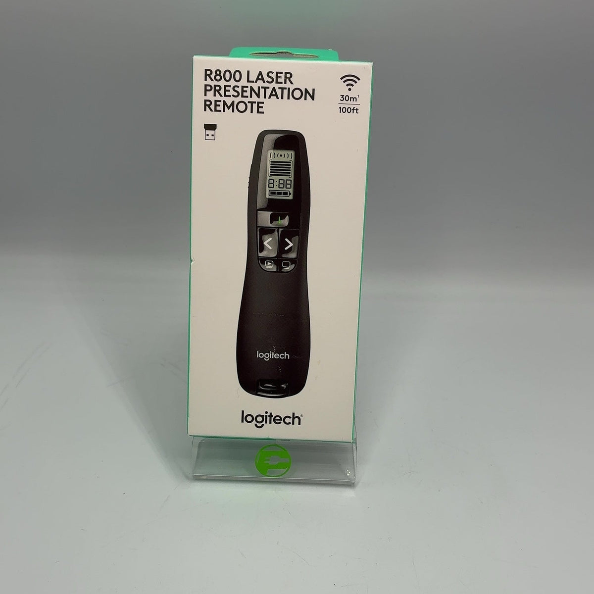New Logitech R800 Laser Presentation Remote Black RR0014