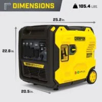 Champion Power Equipment 6500W Dual Fuel Ports Inverters Generator 201532
