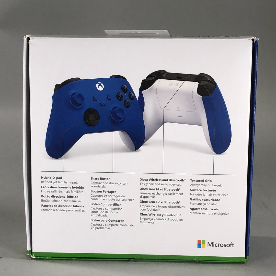 New Microsoft Xbox Series X|S Wireless Controller Shock Blue 1914