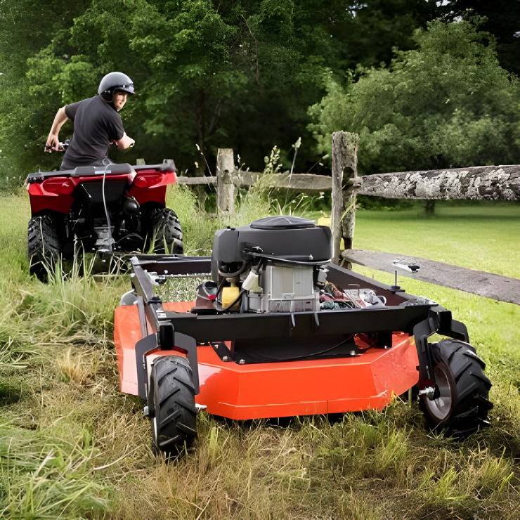 DR Field and Brush Mower – PRO 44T (17.5 HP) Tow-Behind