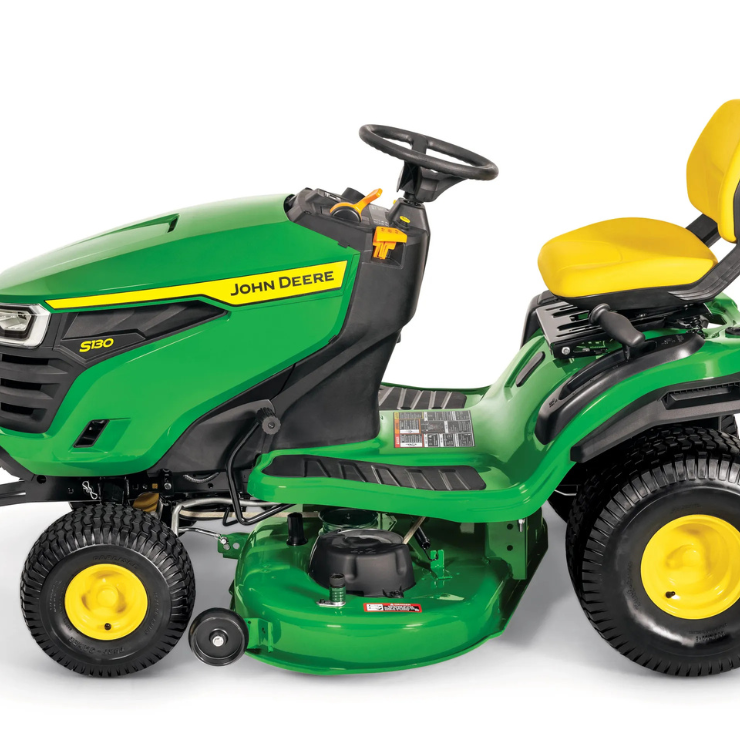 John Deere S130 42 in. Lawn Tractor with 22 HP V-Twin Engine