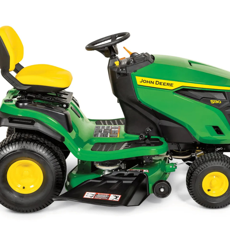John Deere S130 42 in. Lawn Tractor with 22 HP V-Twin Engine