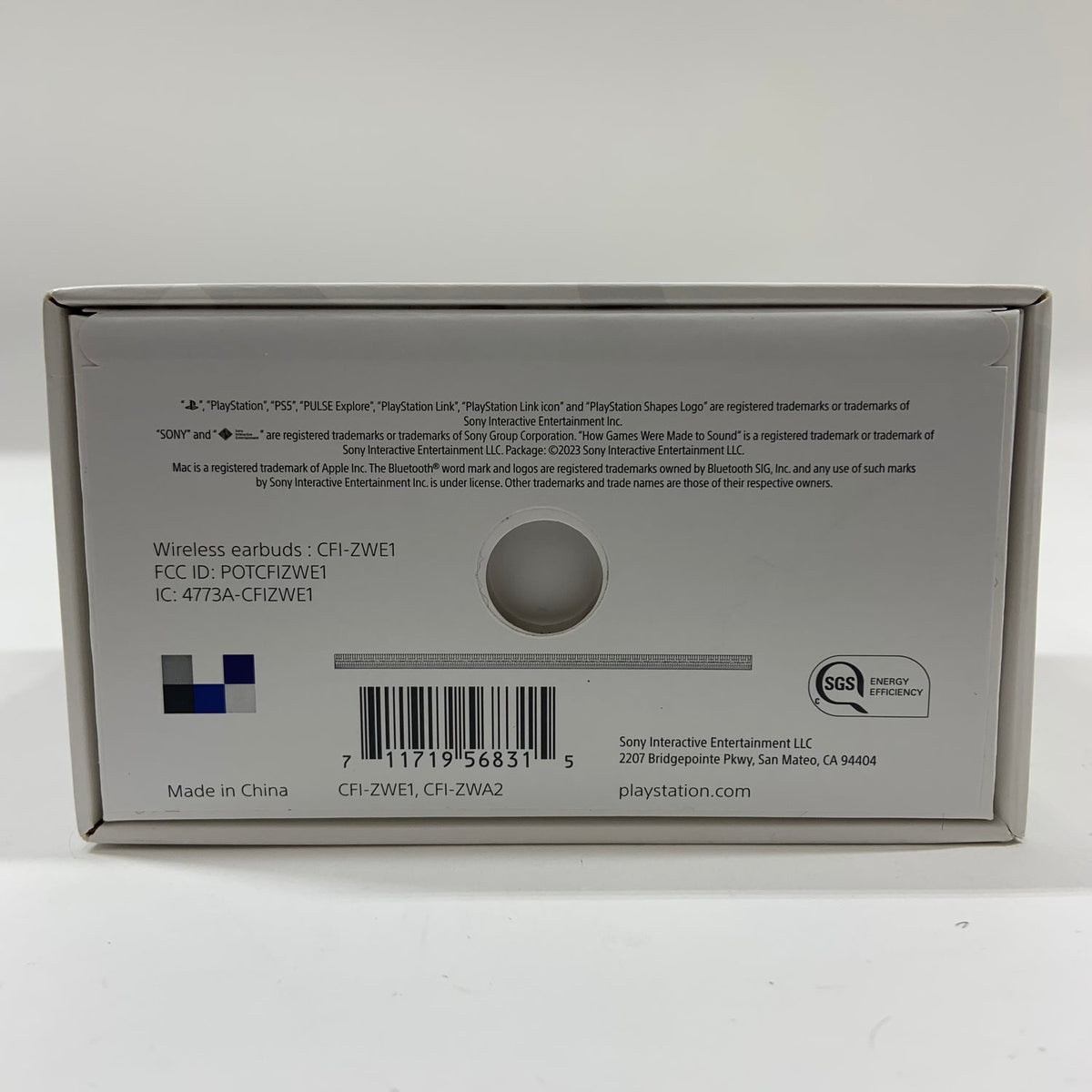 New Sony PlayStation 5 PS5 Pulse Explore White CFI-ZWE1