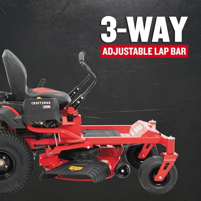 CRAFTSMAN Z5200 | 42 in Gas Zero-Turn Riding Lawn Mower | 20HP Kohler 7000 Twin-Cylinder Engine | High Back Seat