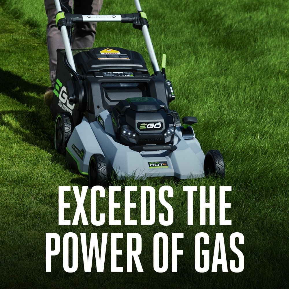 EGO Power+ 21″ Select Cut XP Mower with Touch Drive Kit