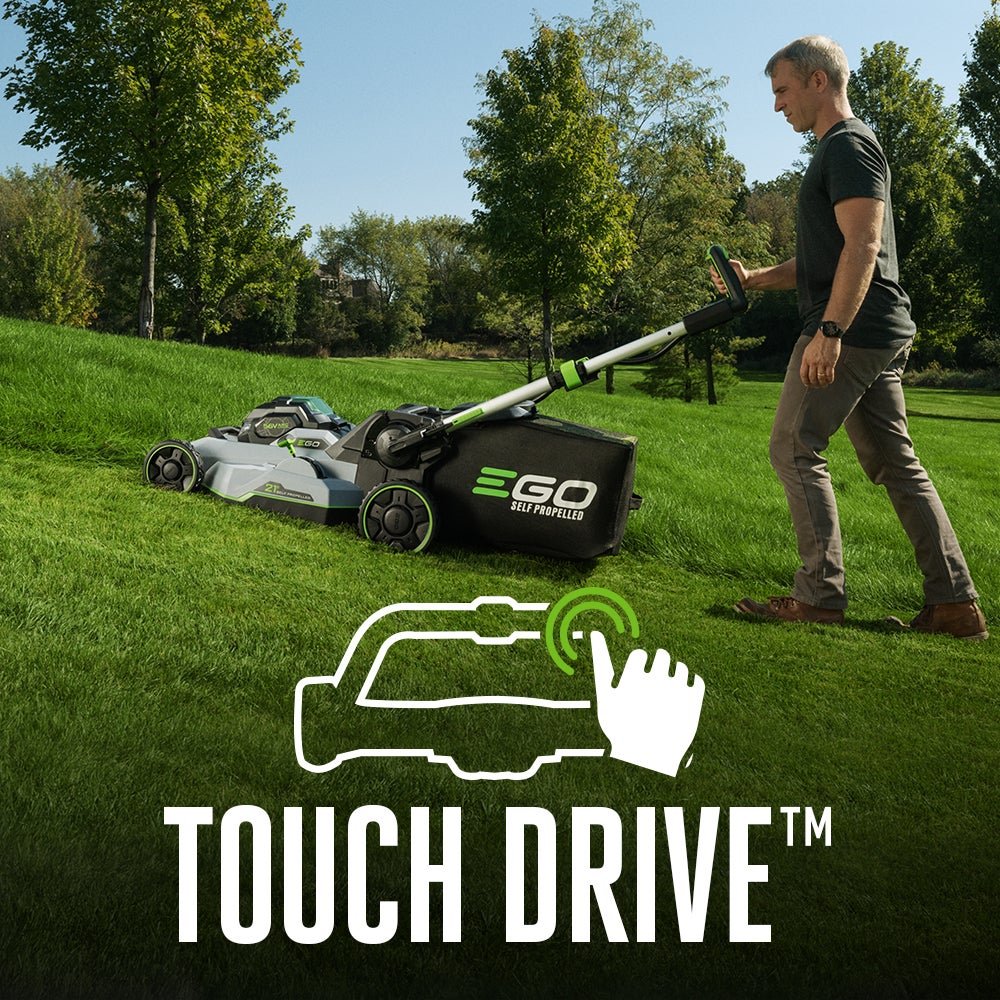 EGO Power+ 21″ Select Cut XP Mower with Touch Drive Kit